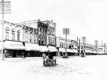 Downtown Albion, 1910